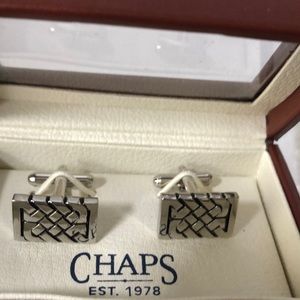 “NEW in Box” Chaps Celtic Knots Design Cufflinks